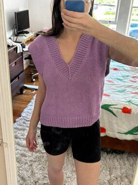 Jaggery London Lunes V-Neck Vest